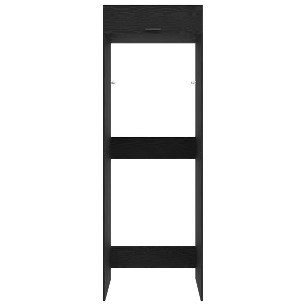 Шкаф за пералня със съхранение Черния дъб 67,5 x 68 x 200 см