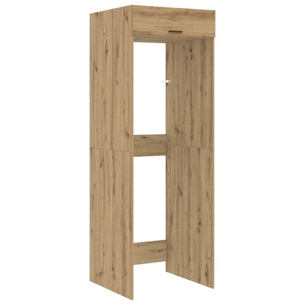 Шкаф за пералня Дъб 67,5 x 68 x 200 см Инженерна дървесина