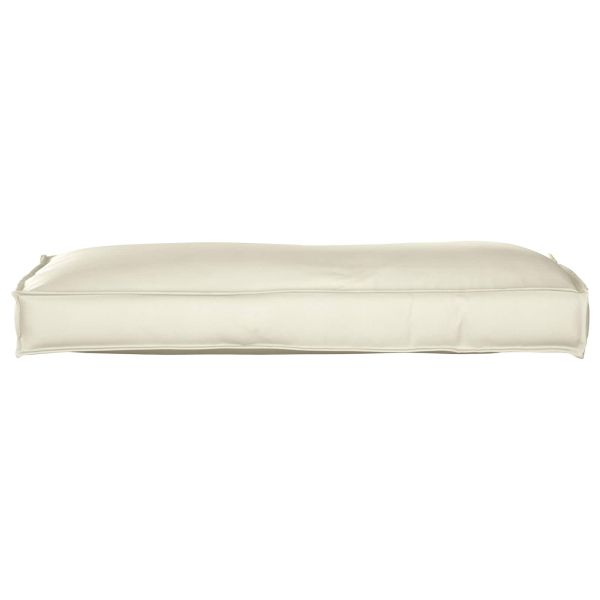 Възглавница Крем 120 x 40 x 12 cm Оксфордска тъкан