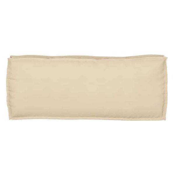 Възглавница Бежово 100 x 40 x 8 см Оксфордска тъкан