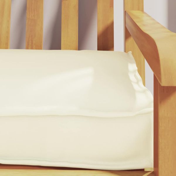 Комплект възглавници за палет 2 pcs Крем 180 x 40 x 8 см