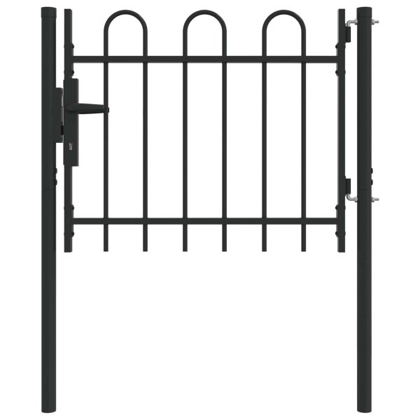 Врата за ограда BOXTEL 103 x 124,5 см Прахово боядисана стомана