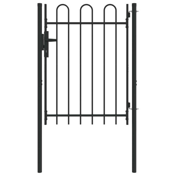 Врата за ограда BOXTEL 103 x 175 cm Прахово боядисана стомана