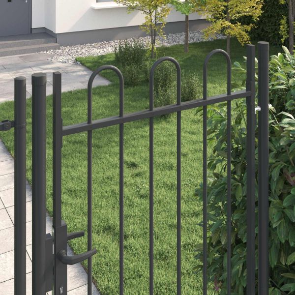 Врата за ограда BOXTEL 103 x 250 см Прахово боядисана стомана