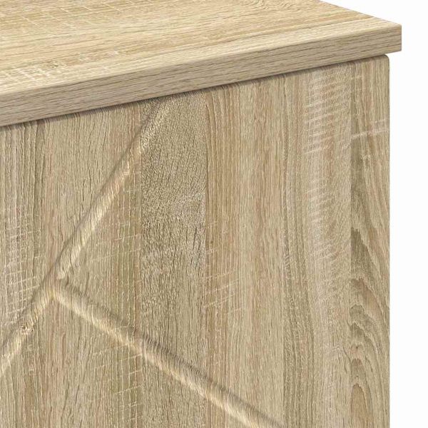Шкаф за баня Сонома дъб 60 x 35 x 80 см