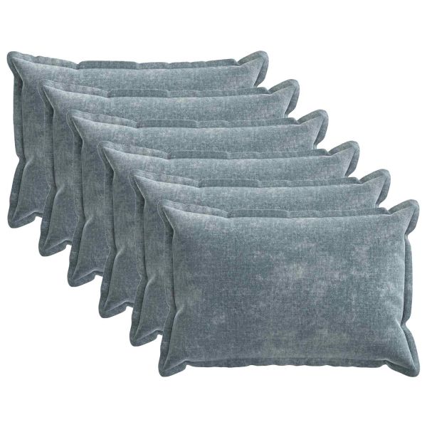 Калъфка за възглавница 6 pcs HOUTEN Светлосиньо 50 x 75 cm