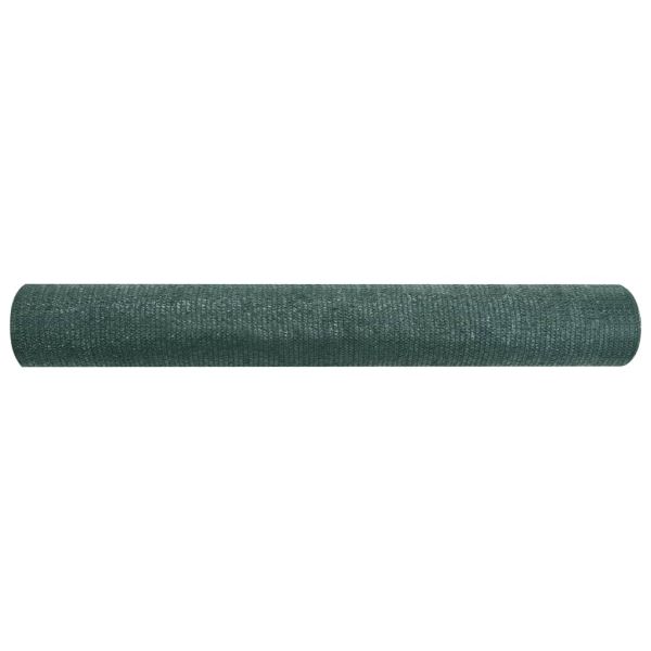Засенчваща мрежа зелена 1,5x50 м HDPE 75 г/м²