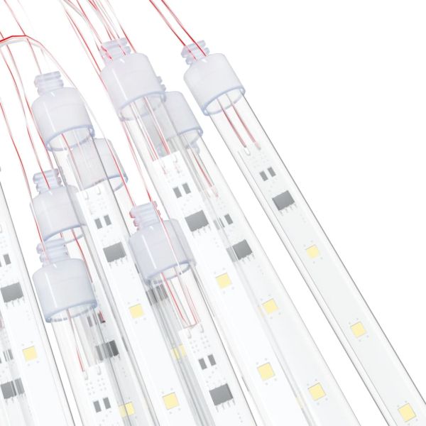 Светещи метеори 20 бр 50 см топло бяло 720 LED закрито/открито