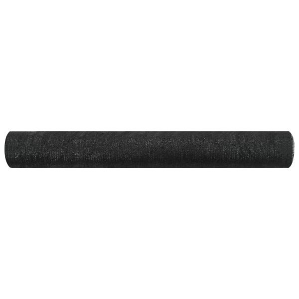 Засенчваща мрежа черна 3,6x25 м HDPE 75 г/м²