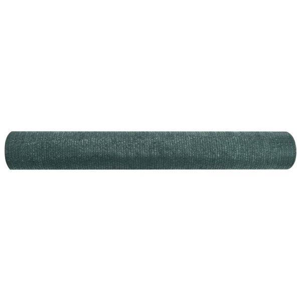 Засенчваща мрежа зелена 1,2x50 м HDPE 75 г/м²