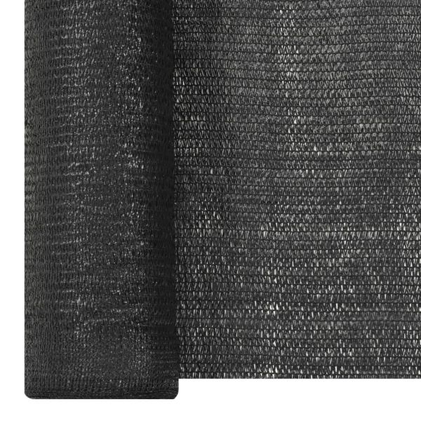 Засенчваща мрежа черна 1x25 м HDPE 150 г/м²