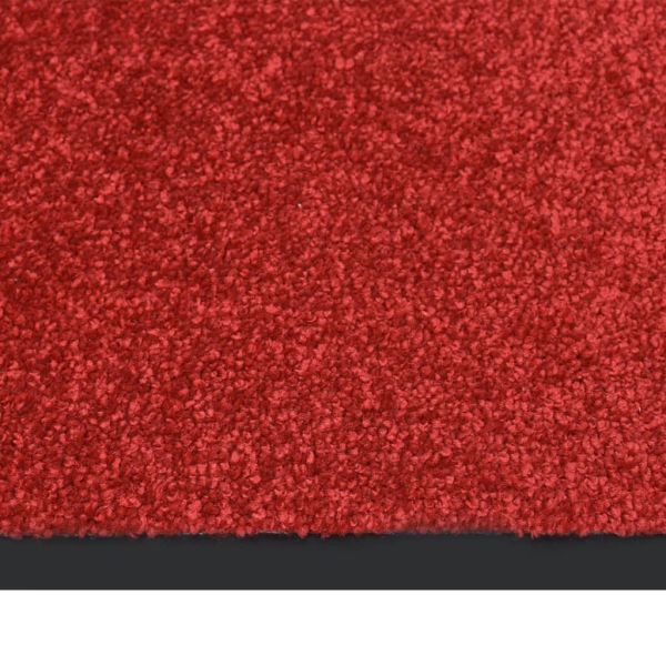 Изтривалка, червена, 80х120 см