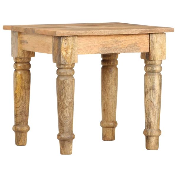 Странична маса 43x43x40 см, масивно мангово дърво