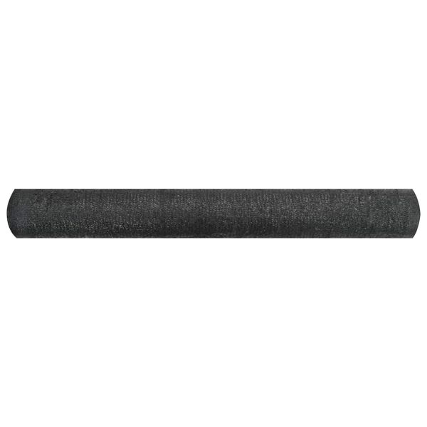 Засенчваща мрежа черна 1,5x25 м HDPE 150 г/м²