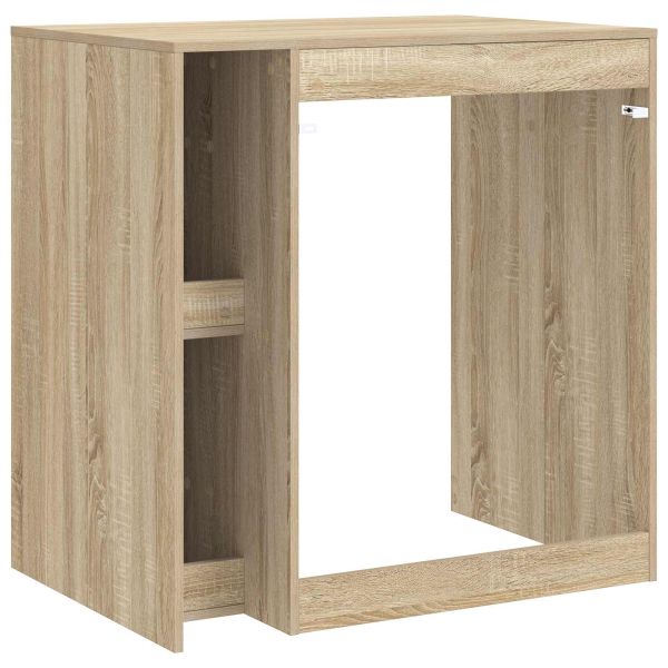Шкаф за пералня Сонома 87 x 60 x 89 см Инженерна дървесина