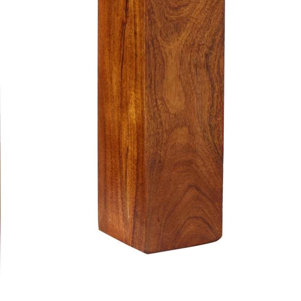 Конзолна маса, 110x35x75 cм, акациево дърво масив