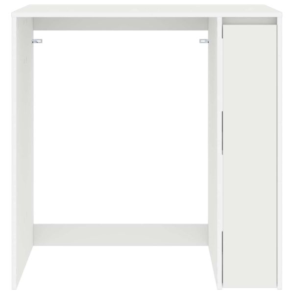 Шкаф за пералня Бяло 87 x 60 x 89 см Инженерна дървесина