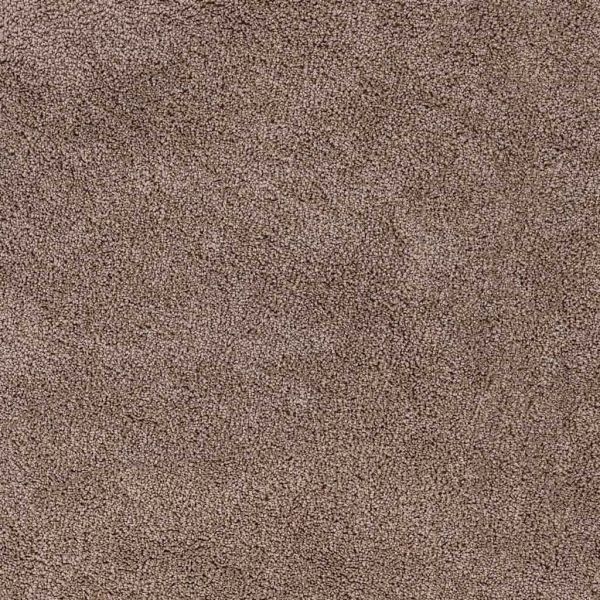 Антихлъзгащ shaggy килим Кафяво 120 x 120 cm ПП