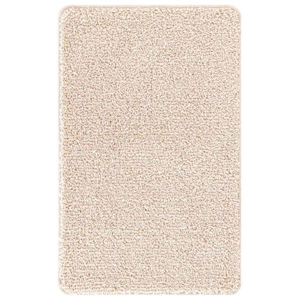 Килимче за баня с антихлъзгаща повърхност Крем 60 x 90 cm ПП
