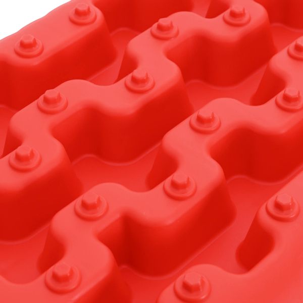 Платформа за сцепление 2 бр. Червено 57,5 x 30,5 x 5,5 см