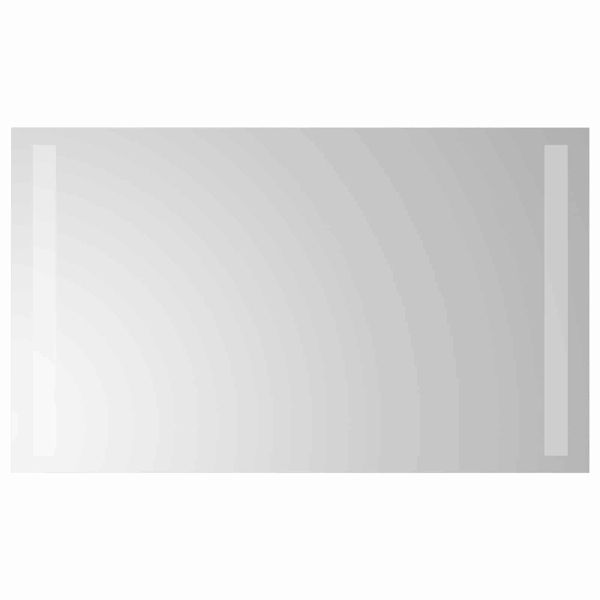 LED огледало за баня Прозрачен 60 x 30 cm закалено стъкло