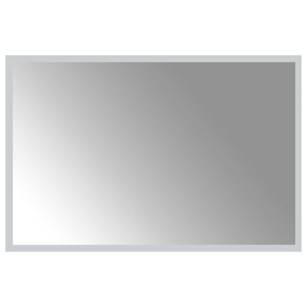 LED огледало за баня Прозрачен 60 x 40 cm закалено стъкло