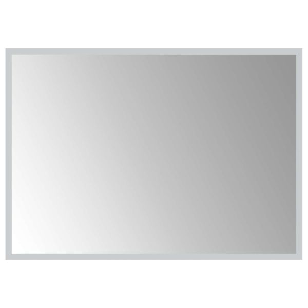LED огледало за баня Прозрачен 70 x 50 cm закалено стъкло