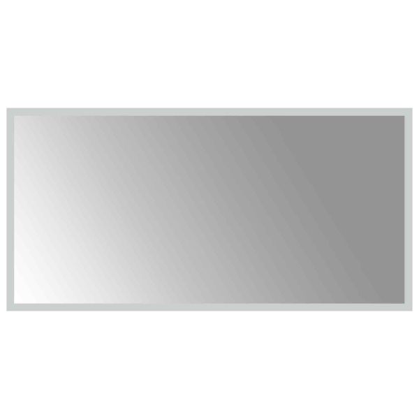 LED огледало за баня Прозрачен 80 x 40 cm закалено стъкло