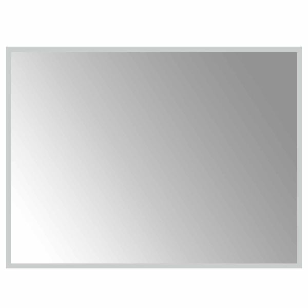 LED огледало за баня Прозрачен 80 x 60 cm закалено стъкло