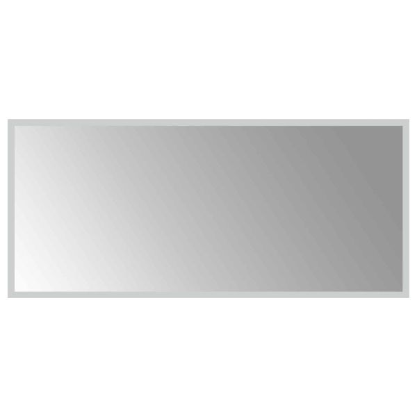 LED огледало за баня Прозрачен 90 x 40 cm закалено стъкло