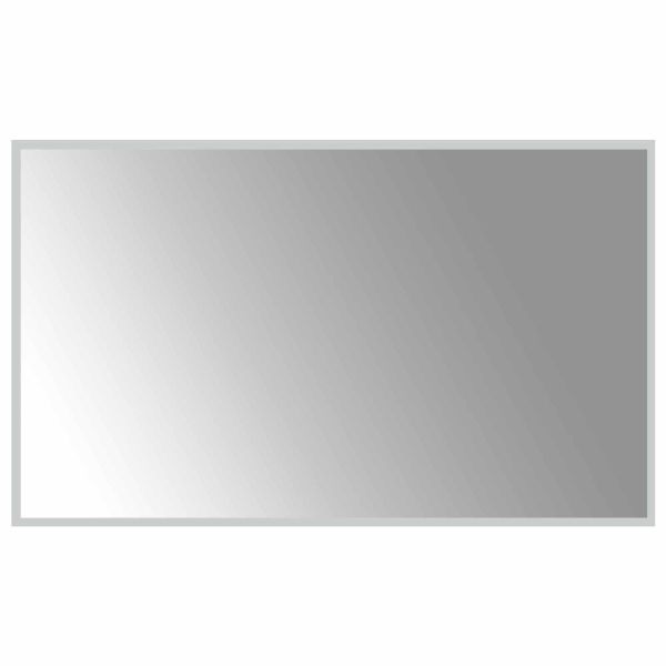 LED огледало за баня Прозрачен 100 x 60 cm закалено стъкло