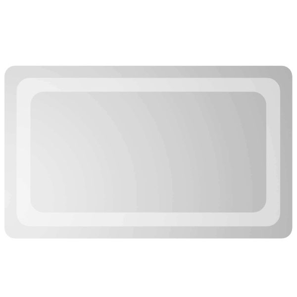 LED огледало за баня Прозрачен 50 x 30 cm закалено стъкло