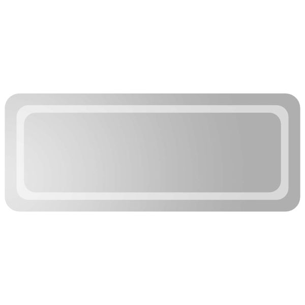 LED огледало за баня Прозрачен 100 x 40 cm закалено стъкло