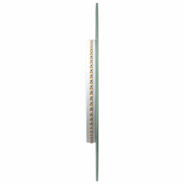 LED огледало за баня Прозрачен Ø 40 cm закалено стъкло