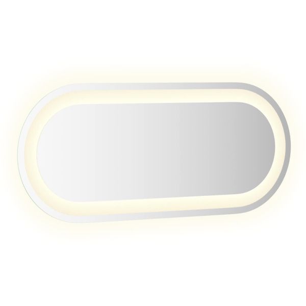 LED огледало за баня Прозрачен 70 x 30 cm закалено стъкло