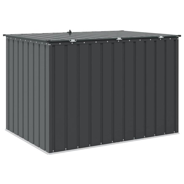 Кутия за съхранение в градината Черно 151,5 x 107 x 100 см