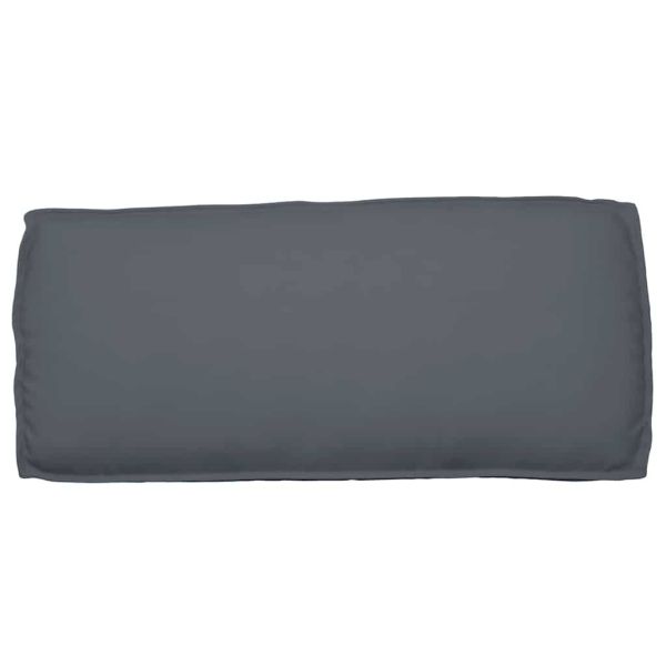 Комплект възглавници Оксфордска тъкан Антрацит 120 x 50 x 52 см