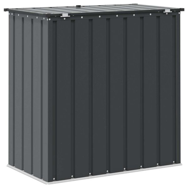Кутия за съхранение в градината Черно 101,5 x 57 x 100,5 см