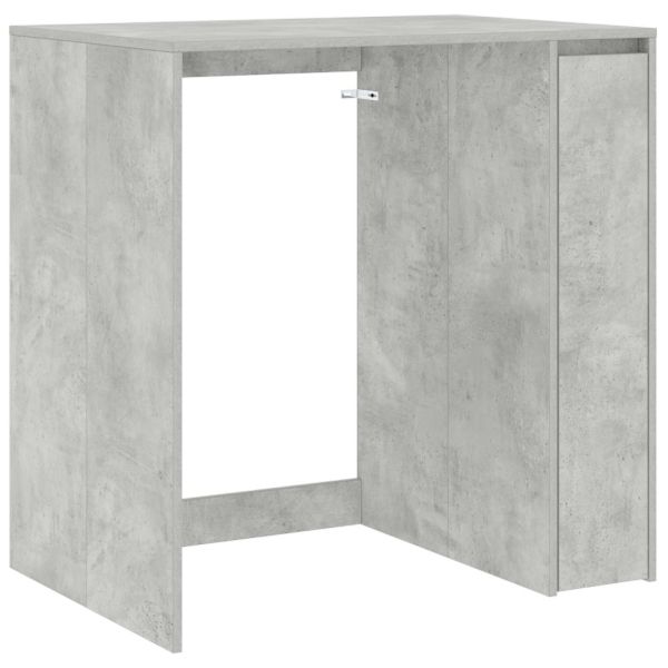 Шкаф за пералня Бетонно 87 x 60 x 89 см Инженерна дървесина