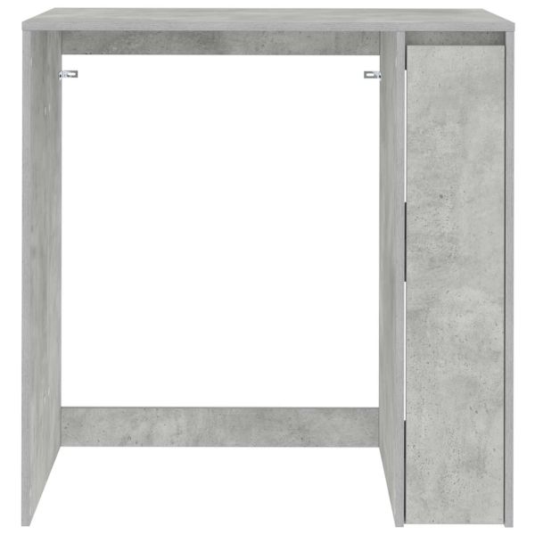 Шкаф за пералня Бетонно 87 x 60 x 89 см Инженерна дървесина