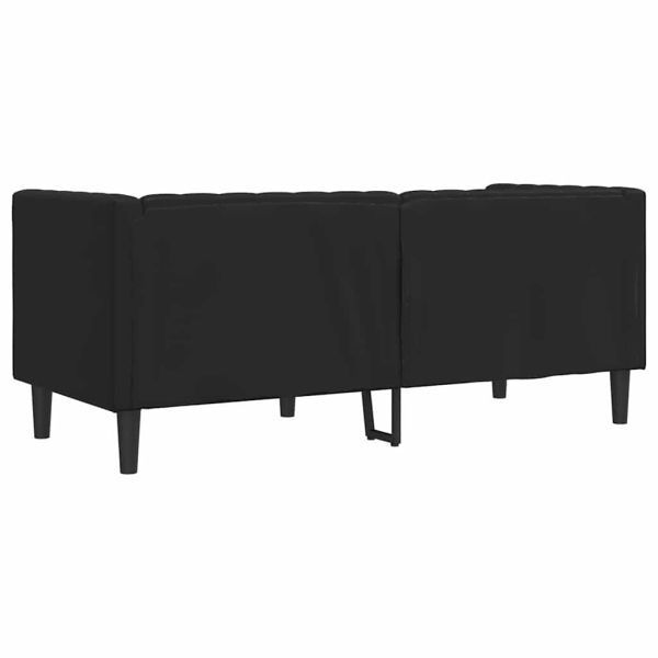 Диван Черно 174 x 74,5 x 70,5 см ПВЦ