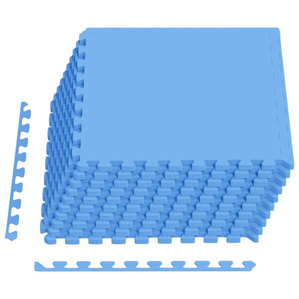 Мокети 40 pcs Синьо 14,4 м² EVA Пяна