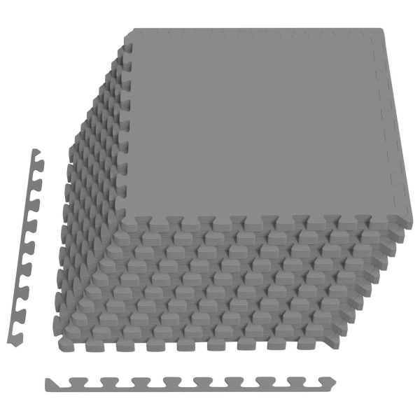 Мокети 50 pcs Сиво 18 м² EVA Пяна