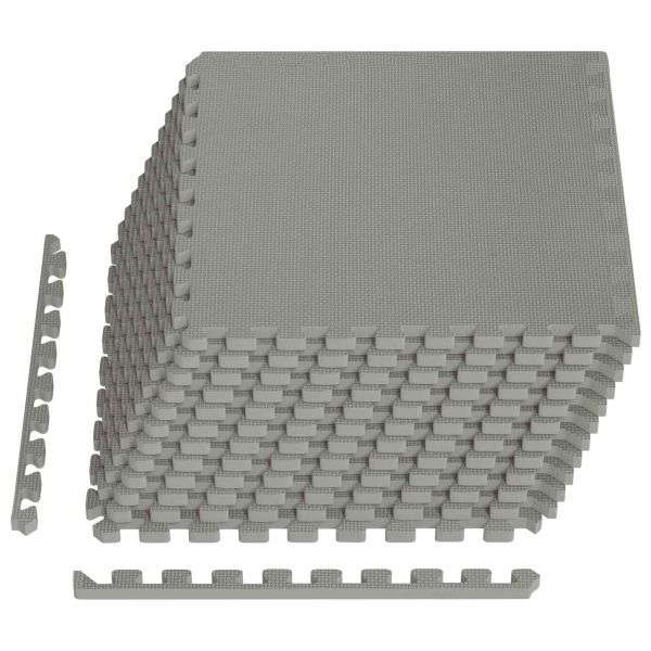 Мокети 12 pcs Сиво 4,32 m² EVA Пяна
