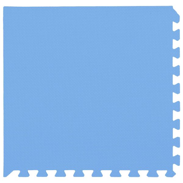 Мокети 24 pcs Синьо 8,64 m² EVA Пяна