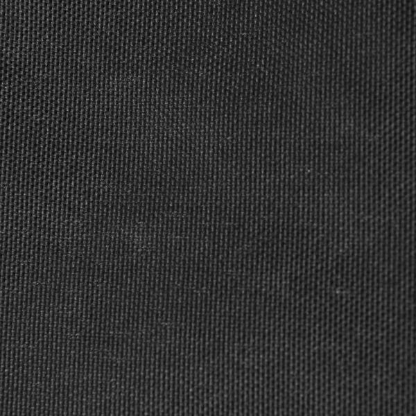 VidaXL Платно-сенник, Оксфорд плат, триъгълно, 5x7x7 м, антрацит