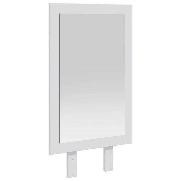 Комплект тоалетно шкафче FAUSKE 2 бр. Бяло 100 x 50 x 143 см