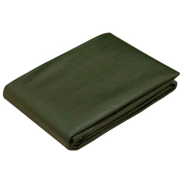 Платно с детайли Зелено 4 x 6 м 260 гсм ПЕ