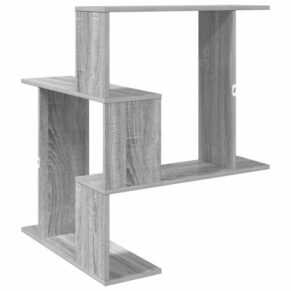 Стенен рафт Сив Сонома 67 x 67 x 87 см Инженерна дървесина