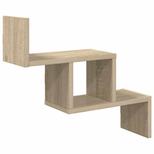 Стенен рафт Дъб сонома 48 x 15 x 42 см Инженерна дървесина
